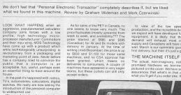 Only Commodore Pet Makes It Possible