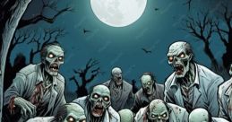 Zombies cured from the graves