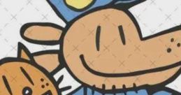 Animated characters Dog and Cat smiling together, showcasing a playful vibe related to SPASPMOTWTZAGG2 series.