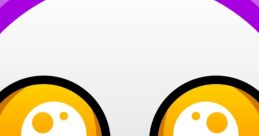 Cute character design featuring bright orange eyes and a playful expression, inviting viewers to "Check it Out!