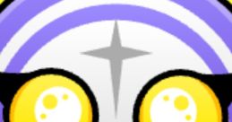Colorful, animated character design with bright yellow eyes and a cheerful expression, symbolizing family joy and happiness.