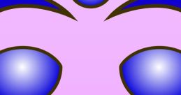 Colorful character with blue eyes and a serene smile, embodying joy and celebration, perfect for "Balloons in the Sky!" theme.