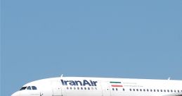 IranAir Airbus A300 approaches for landing, showcasing its distinct design and modern GPWS technology against a clear sky.