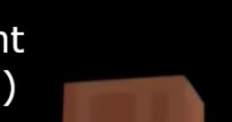 Character from Empyrean game with green eyes and a blocky, pixelated design, showcasing a surprised expression.