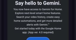 Google Home Gemini