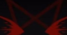 Symbol representing chaos, with a dark background and red accents, evoking a feeling of unease, possibly linked to pest issues.