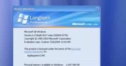 Windows Longhorn