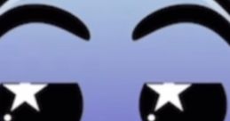 Smiling purple emoticon with starry eyes, representing fun and positivity. Perfect for creative or educational contexts.