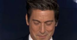 David Muir delivering the sign-off on ABC World News Tonight, showcasing his signature professionalism and charisma.