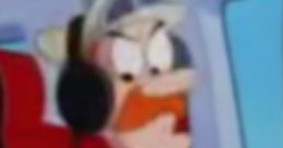 Orville Wright character from Warner Bros. Histeria! looking animated and comical in a flying scene, voiced by Rob Paulsen.