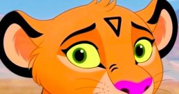 Cute animated tiger with vibrant orange fur and green eyes, embodying the spirit of adventure and friendship in Kamili.
