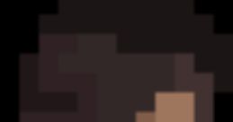 Pixel art character with dark hair and a pink shirt, showcasing a retro gaming style reminiscent of Rubymrhopp creations.