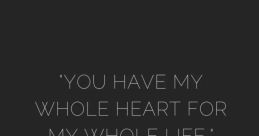 You Have