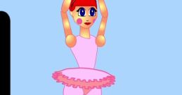 Ballet dancer figurine in pink attire, showcasing graceful poses and creativity, ideal for kids learning with Starfall.