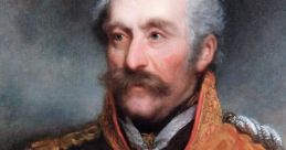 Portrait of Blücher, showcasing military regalia and medals, reflecting his significance in history.