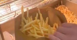 Just put the fries in the bag, bro. "Just put the fries in the bag, bro" is a catchphrase from a viral TikTok video that