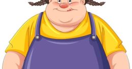 Cartoon female fat man lifting voiceover heavy downfall Cartoon female fat man lifting voiceover heavy downfall