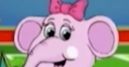 Frankie the Elephant, a cheerful pink character in a red shirt, brings fun and excitement to kids' entertainment.