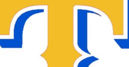 Bold yellow "T" logo with blue accents, representing THS Baseball pride and team spirit. Perfect for fan gear and merchandise.