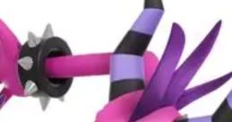 Zazz from Sonic Racing Crossworlds, featuring vibrant colors, sharp spikes, and an expressive, menacing face.