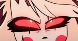 Charlie Morningstar from Hazbin Hotel displays her protective demeanor with intense expression and striking features.