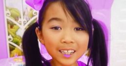 Lucy in vibrant pink and purple clothes, ready for colorful adventures in Season 1 of Toys And Colors Playdate.