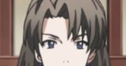 Mutsu's Aunt from Gintama, a strong Female Battleship Captain, exudes confidence with her distinctive style and presence.