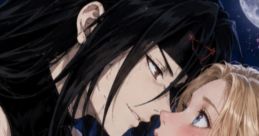 Romantic moment between homunculus boyfriend and girl, capturing their emotional connection in "Envy-My Homunculus Boyfriend." 💚