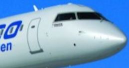 Bombardier CRJ series aircraft in flight, showcasing advanced GPWS technology for enhanced safety and navigation.
