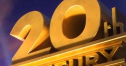 20th Century Fox golden logo from 2009 against a vibrant sky, showcasing cinematic heritage and film industry legacy.