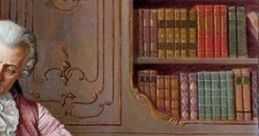 A Library, 1732: Rococo Reading 'A Library, 1732: Rococo Reading' captures the serene ambiance of a summer morning in the