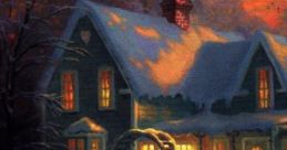 Cozy Christmas Cottage: Cozy English Cottage At Christmas The 'Cozy Christmas Cottage: Cozy English Cottage At Christmas'