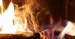 Cricket By The Hearth: Cracling Fireplace With Wind Outside And A Cricket On The Hearth. 'Cricket By The Hearth: Cracking