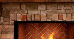 Fireplace, Cat, Book The ambient cape titled "Fireplace, Cat, Book" captures the tranquil atmosphere of a cozy indoor