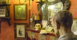 Creepy Study During Storm: Creepy Study 'Creepy Study During Storm: Creepy Study' captures the ambiance of an indoor space