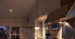 Valkov Residence 'Valkov Residence' captures the tranquil ambiance of a Sunday evening in a dining room, where the soft of a