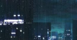 Rainy Night In The City: Interior Atmosphere During Heavy Rain In The City "Rainy Night In The City" captures the soothing
