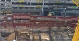 Construction Site: Busy Day On A Construction Site A construction site is a hive of activity, characterized by the of