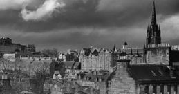 Rain In Edinburgh: A Grey Afternoon In Edinburgh "Rain In Edinburgh: A Grey Afternoon In Edinburgh" captures the serene