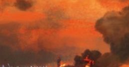 Village Raid: The Village Burns! "Village Raid: The Village Burns!" captures the immersive of a historic village under