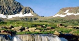 Mountain Sanctuary: A Peaceful Valley Nestled In The Mountains. Enjoy the peace of a relaxing mountain valley.
