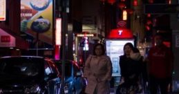 Cyberpunk China Town At Night "Cyberpunk China Town At Night" captures a unique blend of futuristic urban ambiance and