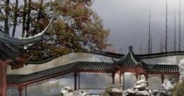 Japanese Garden With Rain Experience tranquility with "Japanese Garden With Rain," a soothing cape that captures the