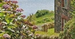 By The Sea In Cornwall: Of The Sea And The Garden Of A Little Cottage In The Countryside. 'By The Sea In Cornwall: Of The
