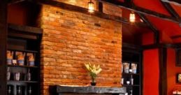 Quiet Cafe Crowd: Small Cafe On A Quiet Afternoon Experience the tranquil ambiance of a small cafe on a sunny afternoon,