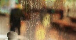 Rainy Coffe Shop: At A Rainy, Cozy Café. Rainy Coffee Shop: At A Rainy, Cozy Café captures the serene experience of