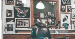 At The Barbershop: Getting A Haircut Experience the calming ambiance of a barbershop with "At The Barbershop: Getting A