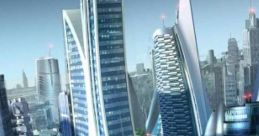 The City Of The Future "The City of the Future" is set in the year 3872, showcasing a vibrant megacity bustling with life and