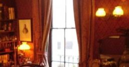 Studying And Writing: Study Room In Victorian Mansion Experience the creative atmosphere of a Victorian mansion study room