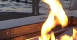 Fire On The Water "Fire On The Water" is a unique cape that combines the tranquil of a calm boat environment with the